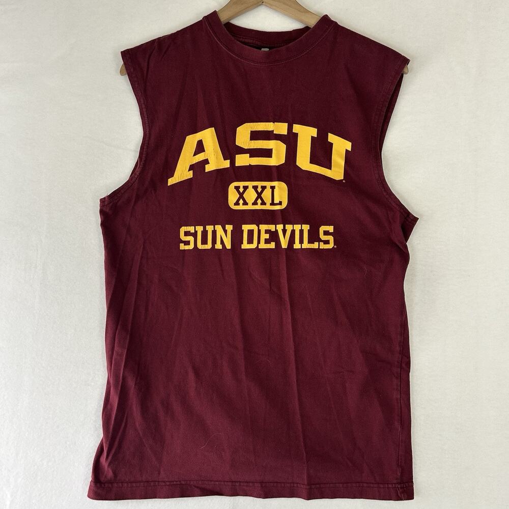 Vintage 90s Arizona State Sun Devils Starter Men’s Medium Sleeveless Tank NCAA